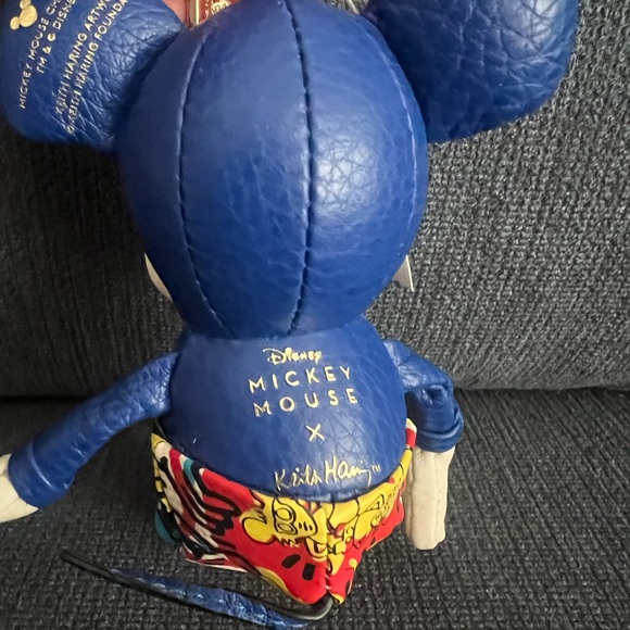 COACH COLLECTIBLE Disney Mickey Mouse X Keith Haring Keychain FOB - Picture 5 of 9